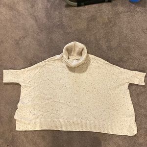 Loft Multi-color - cream sweater - short sleeve